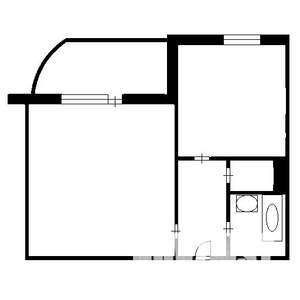 1-к квартира, на длительный срок, 36м2, 6/9 этаж