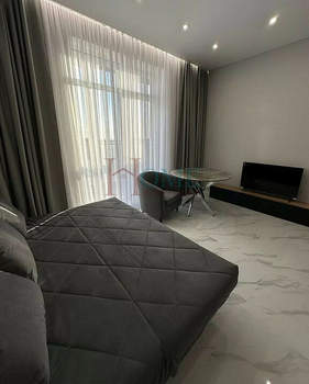 Студия квартира, на длительный срок, 30м2, 22/25 этаж