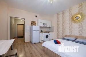 Студия квартира, посуточно, 33м2, 3/27 этаж