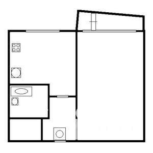 1-к квартира, на длительный срок, 38м2, 5/9 этаж