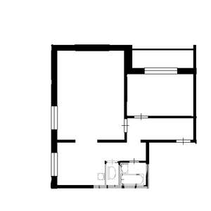 1-к квартира, на длительный срок, 42м2, 23/25 этаж