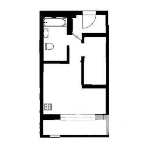 1-к квартира, на длительный срок, 34м2, 4/14 этаж