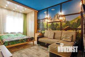 1-к квартира, посуточно, 45м2, 1/1 этаж