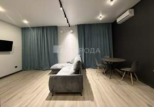 Студия квартира, на длительный срок, 40м2, 21/23 этаж