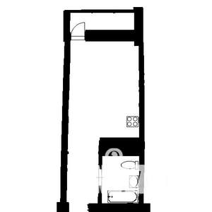 1-к квартира, на длительный срок, 27м2, 7/18 этаж
