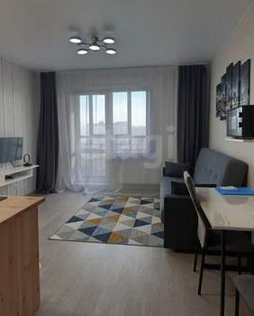 Студия квартира, на длительный срок, 27м2, 7/17 этаж