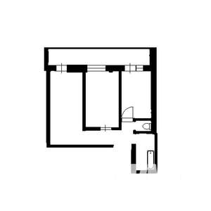 2-к квартира, на длительный срок, 50м2, 6/7 этаж