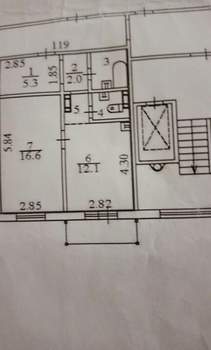 1-к квартира, на длительный срок, 42м2, 7/10 этаж