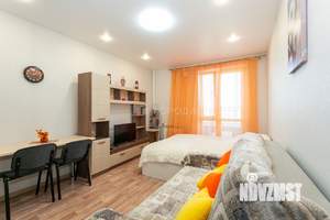 Студия квартира, на длительный срок, 24м2, 6/17 этаж