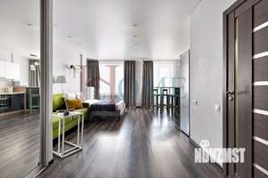 Студия квартира, на длительный срок, 37м2, 5/19 этаж