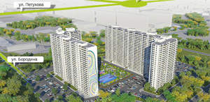 2-к квартира, на длительный срок, 52м2, 20/24 этаж