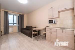 Студия квартира, на длительный срок, 27м2, 16/17 этаж