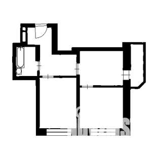 2-к квартира, на длительный срок, 47м2, 5/25 этаж