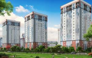 1-к квартира, на длительный срок, 45м2, 9/16 этаж