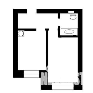 1-к квартира, на длительный срок, 36м2, 4/9 этаж