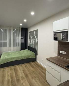 Студия квартира, на длительный срок, 25м2, 3/17 этаж