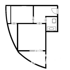 1-к квартира, на длительный срок, 44м2, 4/26 этаж