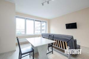 Студия квартира, на длительный срок, 34м2, 4/25 этаж