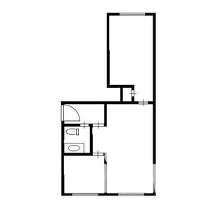 2-к квартира, на длительный срок, 42м2, 4/5 этаж