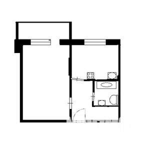 1-к квартира, на длительный срок, 38м2, 1/10 этаж