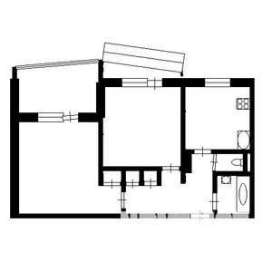 2-к квартира, на длительный срок, 48м2, 4/9 этаж