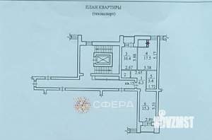 2-к квартира, на длительный срок, 57м2, 4/10 этаж