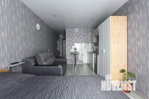 1-к квартира, посуточно, 26м2, 8/17 этаж