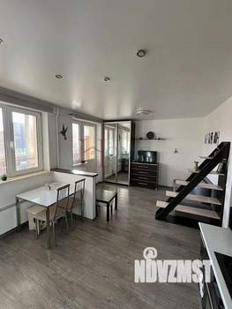 Студия квартира, на длительный срок, 36м2, 3/17 этаж