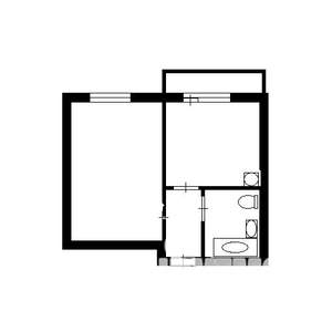 1-к квартира, на длительный срок, 35м2, 9/26 этаж