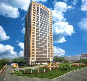 Студия квартира, на длительный срок, 26м2, 4/22 этаж