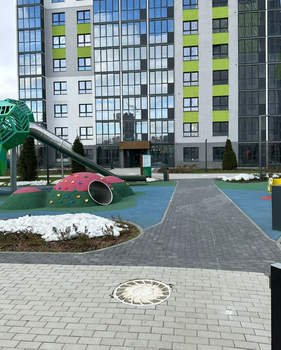 Студия квартира, на длительный срок, 25м2, 12/17 этаж