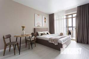 1-к квартира, посуточно, 24м2, 1/1 этаж