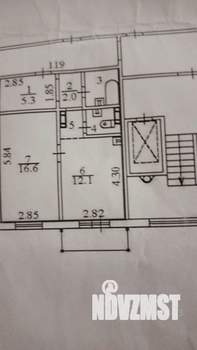1-к квартира, на длительный срок, 42м2, 7/10 этаж