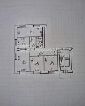 4-к квартира, на длительный срок, 92м2, 1/5 этаж