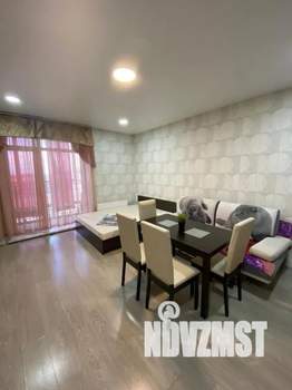 1-к квартира, посуточно, 48м2, 11/17 этаж