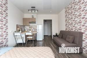 Студия квартира, посуточно, 28м2, 10/25 этаж