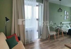 Студия квартира, на длительный срок, 30м2, 9/25 этаж