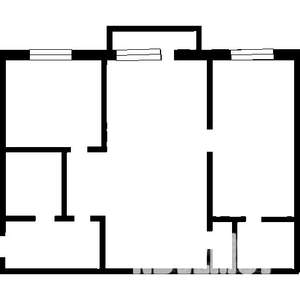 3-к квартира, на длительный срок, 45м2, 3/5 этаж