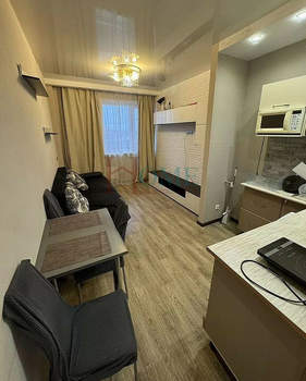 Студия квартира, на длительный срок, 21м2, 10/17 этаж