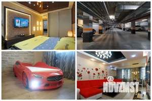 1-к квартира, посуточно, 74м2, 1/1 этаж