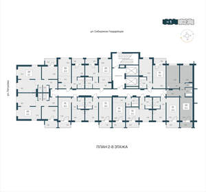 3-к квартира, вторичка, 67м2, 7/17 этаж