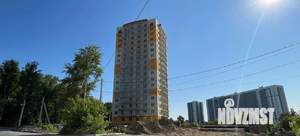 1-к квартира, строящийся дом, 24м2, 15/17 этаж