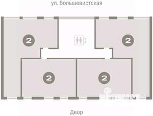 2-к квартира, вторичка, 132м2, 8/8 этаж