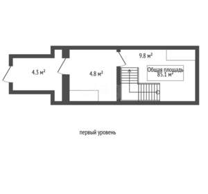 2-к квартира, вторичка, 86м2, 2/16 этаж