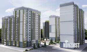 1-к квартира, строящийся дом, 46м2, 1/15 этаж