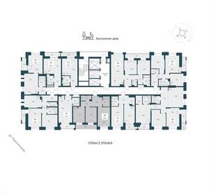 2-к квартира, вторичка, 59м2, 3/23 этаж