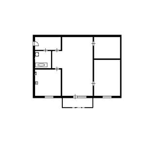 2-к квартира, вторичка, 42м2, 3/5 этаж
