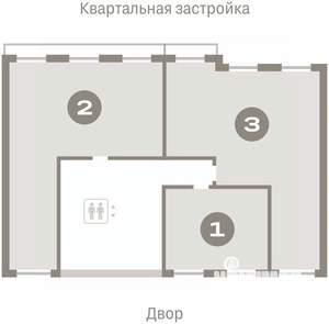 2-к квартира, вторичка, 91м2, 9/9 этаж