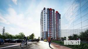 1-к квартира, строящийся дом, 30м2, 14/17 этаж