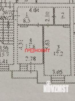 1-к квартира, вторичка, 41м2, 6/6 этаж